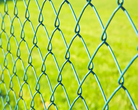 pvc coated chain link fence